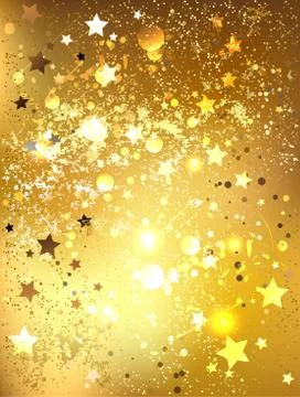 Gold foil Stock Illustration