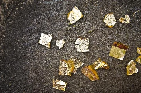 Gold Foil Stock Photos