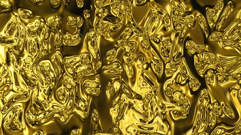 Gold foil texture animation Stock Footage 233019893