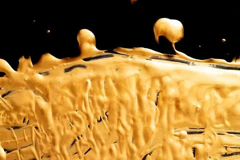 Gold foil texture background Stock Photos