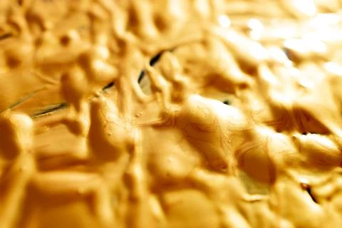 Gold foil texture background Stock Photos