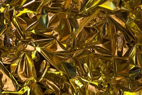 Gold foil texture Stock Photos