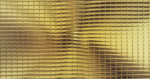 Gold foil tiles texture background 3D rendering Illustrazione stock