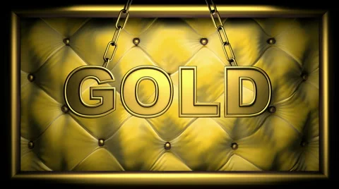 Gold  Video stock 1816472