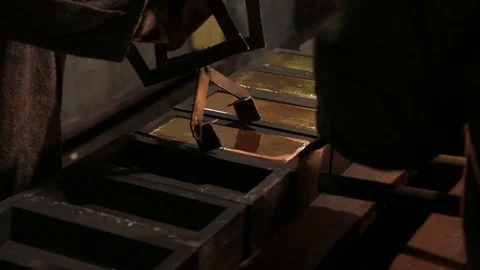 Gold Stock Footage 87682680