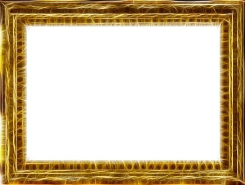 Gold frame Stock Illustration