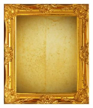 Gold frame Stock Photos