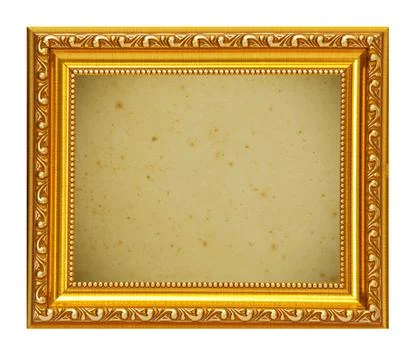 Gold frame Stock Photos
