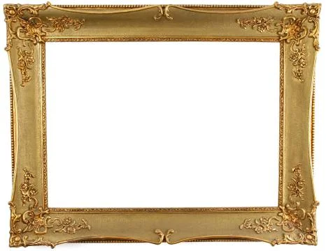 Gold frame Stock Photos