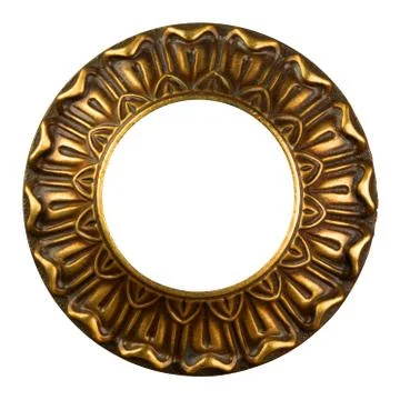 Gold frame Stock-Fotos