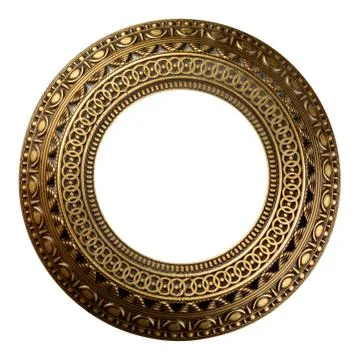 Gold frame Stock-Fotos