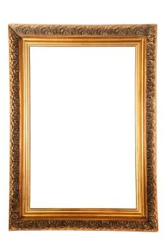 Gold frame Stock Photos
