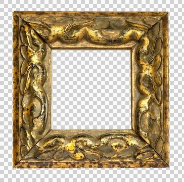 Gold frame Stock Photos
