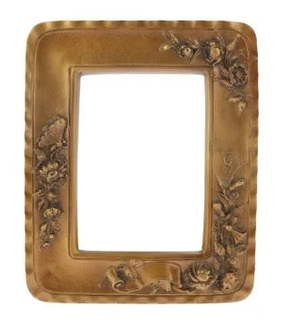 Gold framework Stockfoto's