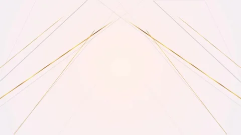 Gold geometric background layered panels, diagonal metallic lines, gentle Stock Footage 334103970