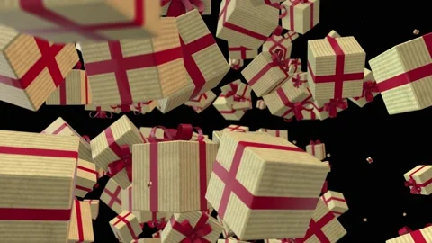 Gold Gift Stock-Footage 145717930