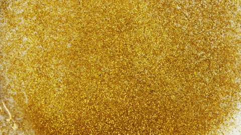 Gold glitter background. Stock Footage 260333621
