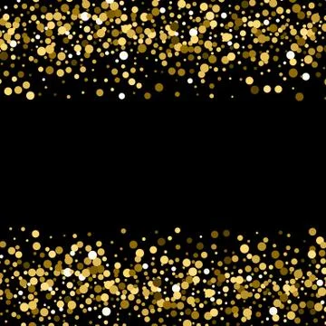 Gold glitter background Stock Illustration