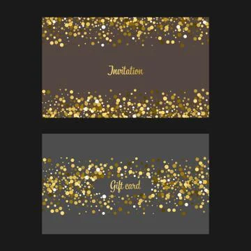 Gold glitter background Stock Illustration