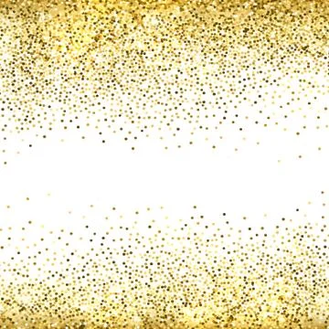 Gold glitter background Stock Illustration