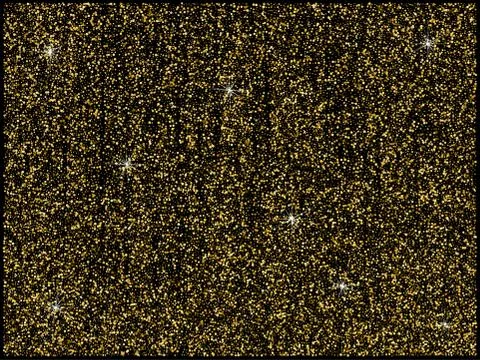 Gold glitter background. Stock-Illustration