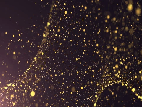 Gold Glitter Background. Loop Stock Footage 69532162