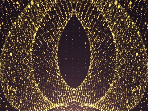 Gold Glitter Background. Loop Stock Footage 69532318