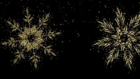 Gold Glitter Background. Loop Stock Footage 98736789