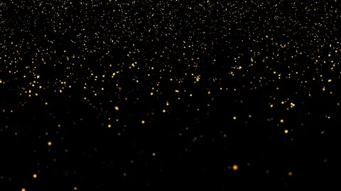 Gold Glitter Background. Loop Video stock 98737067