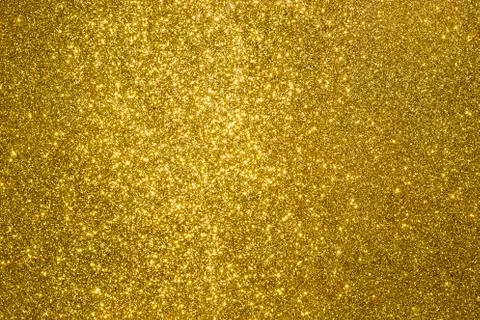 Gold glitter background Stock Photos