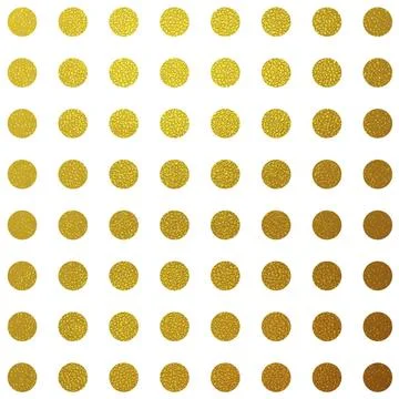 Gold glitter circles pattern design Gold glitter circles pattern design. B... Stock Photos