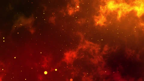 Gold Glitter Floating Dust Particles with Flare on galaxy Background. Stock Footage 157083419