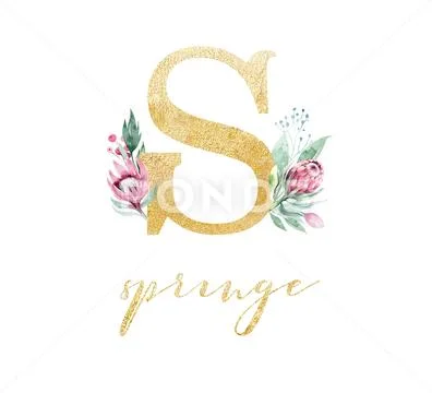 Gold glitter letter alphabet. Isolated Golden alphabetic fonts and numbers on Stock Illustration