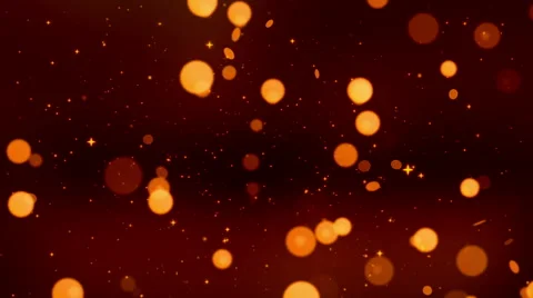 Gold Glitter Lights Loopable Background 库存影片 61652029