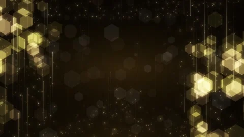 Gold glitter particles abstract background, luxury concept, merry christmas.. Stock Footage 248686550