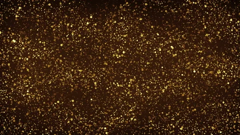 Gold Glitter Particles Background Stock Footage 93678436