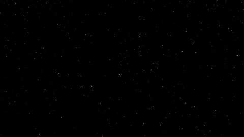 Gold glitter particles. Falling glitter particles on Black Background Illustrazione stock