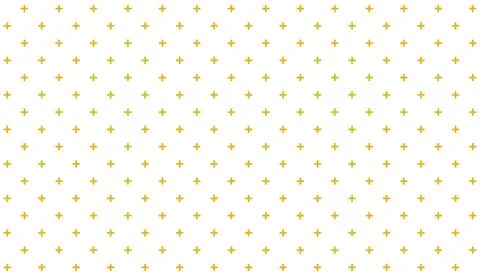 Gold glitter plus sign vector illustration arranged in a repeating pattern .. Illustrazione stock