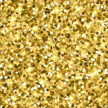 Gold Glitter Seamless Pattern イラスト素材