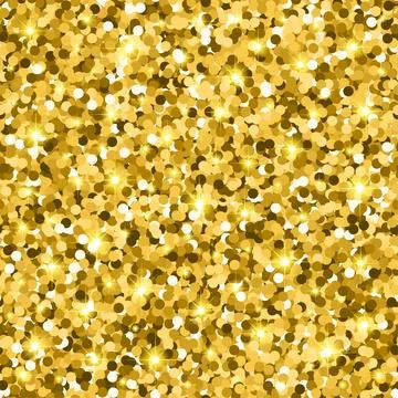 Gold Glitter Seamless Pattern Stockillustratie