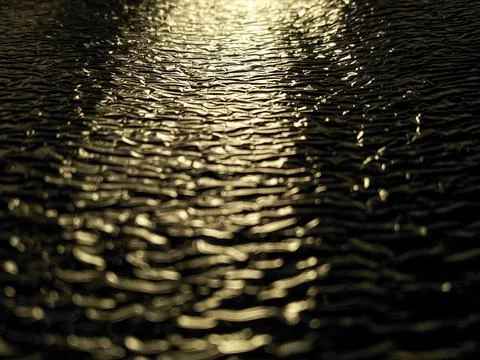 Gold glitter selective focus. Abstract background. Defocused lights texture. Stock Photos