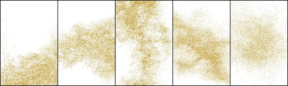 Gold glitter texture background. 스톡 일러스트