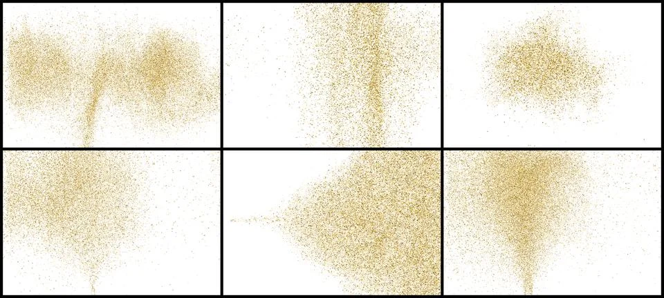 Gold glitter texture background. Stock-Illustration