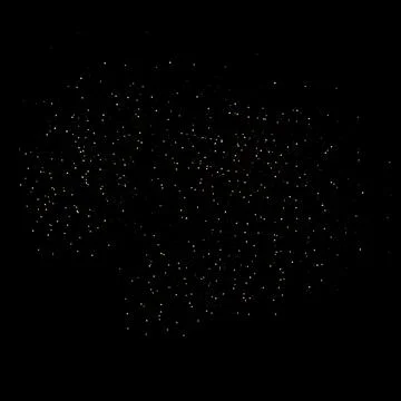 Gold glitter texture on a black background. Golden explosion of confetti. G.. 스톡 일러스트