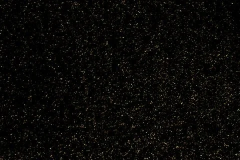 Gold Glitter Texture on Black Background Stock Illustration