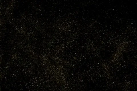 Gold Glitter Texture on Black Background 스톡 일러스트