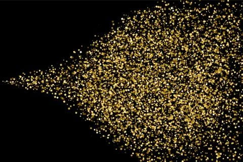 Gold glitter texture. 스톡 일러스트