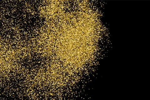 Gold glitter texture. 스톡 일러스트