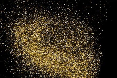Gold glitter texture. 스톡 일러스트