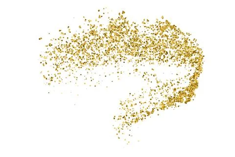 Gold Glitter Texture. Stock Illustration